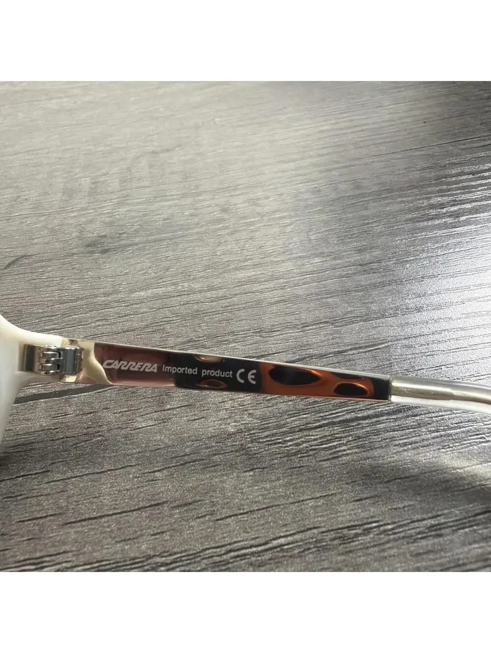 Vintage Carrera Sunglasses White rush 9037C FRAMES ONLY